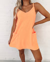 Carrington Active Dress - Orange