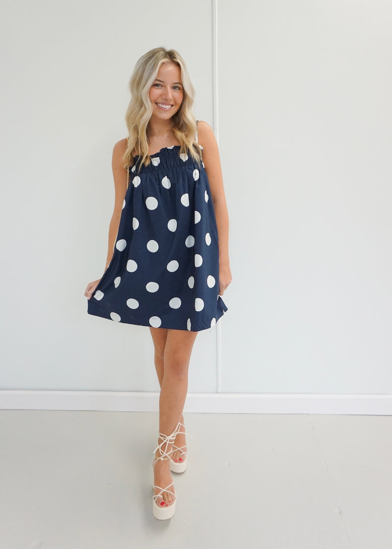 Poppy Polka Dot Dress