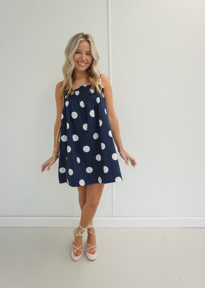 Poppy Polka Dot Dress