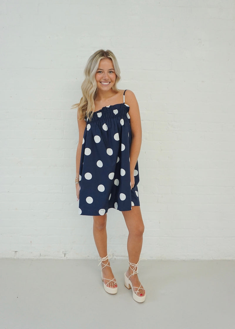 Poppy Polka Dot Dress