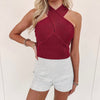 Layne Top - Burgundy