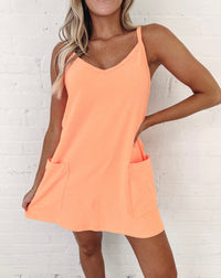 Carrington Active Dress - Orange