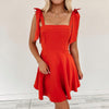 Allison Dress - Burnt Orange