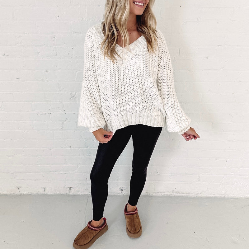 Amy Sweater - Ivory