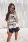 Bourbon Cropped Tee