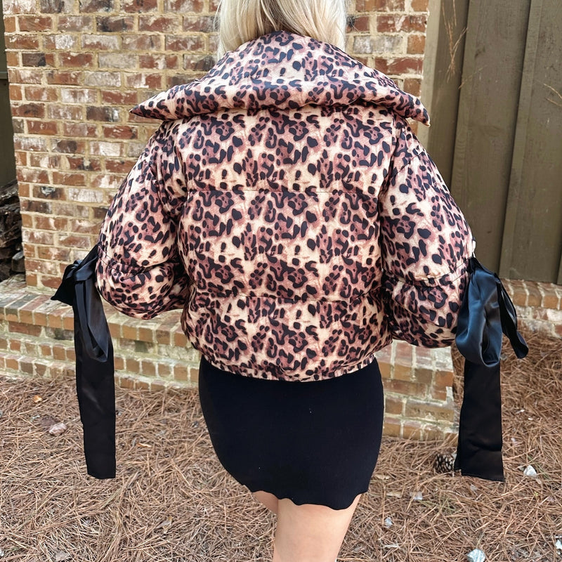 Cheetah Puffer Jacket