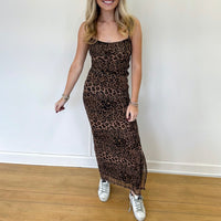 Janie Cheetah Maxi Dress