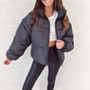 Savannah Puffer Jacket - Black