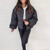 Savannah Puffer Jacket - Black