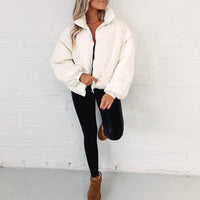 Savannah Puffer Jacket - Cream