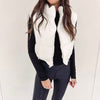 Charlotte Puffer Vest - White