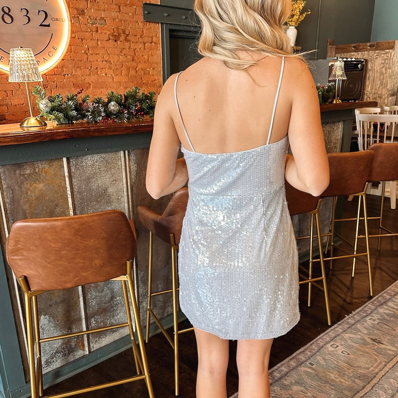 Priscilla Sequin Mini Dress