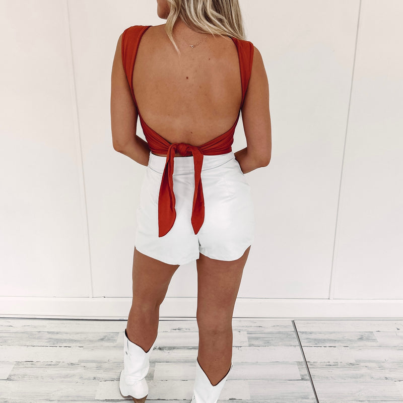 Kathleen Top - Burnt Orange