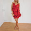 Carlee Dress - Red