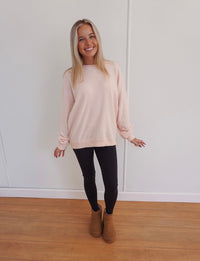 Tinsley Oversized Pullover - Pink