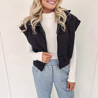 Jemma Cropped Puffer Vest