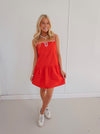 Lovers Mini Dress - Red/Pink