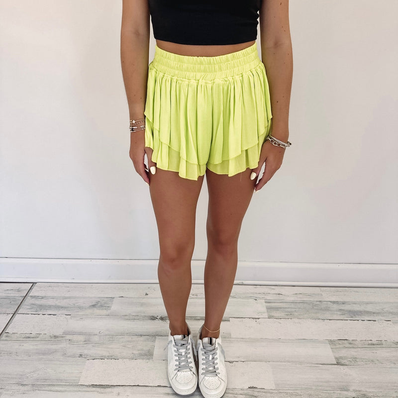 Sunny Shorts - Yellow