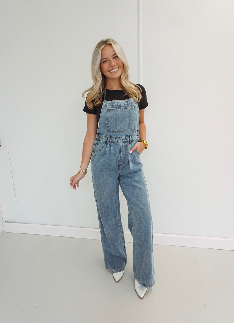 Tori Denim Jumpsuit