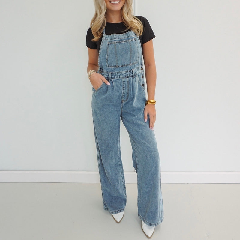 Tori Denim Jumpsuit