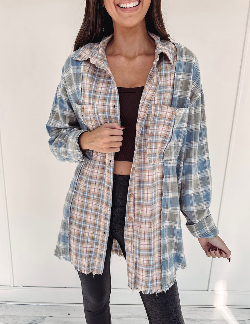 Rylee Colorblock Flannel