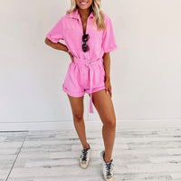 Annie Pink Romper