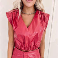 Simone Top - Red