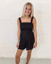 Adair Romper - Black