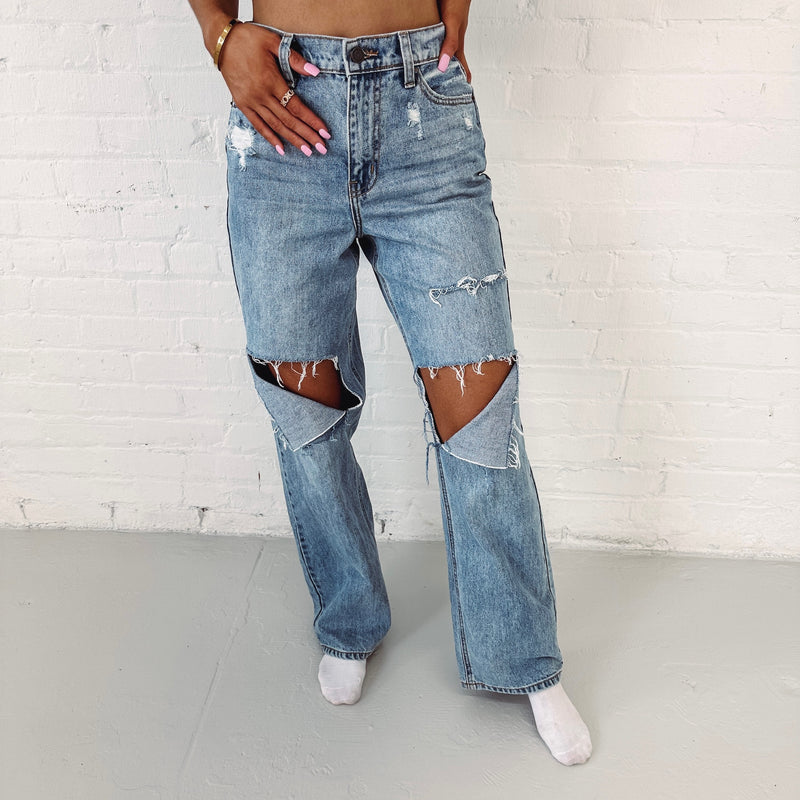 Aubrey Wide Leg Jeans