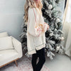 Santa Bow Pullover - Cream