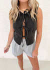 Amelia Vest - Black