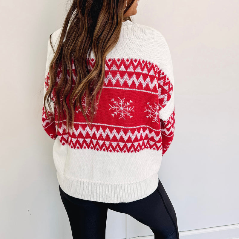 Apres Ski Sweater - Red