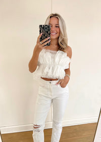 Isabel Top - White