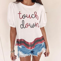 Touch Down Top - Red/Black