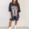 Rock N' Roll Oversized Tee