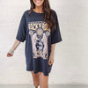 Rock N' Roll Oversized Tee