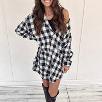 Sandy Flannel Dress