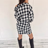 Sandy Flannel Dress