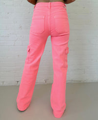 Pink Cargo Jeans