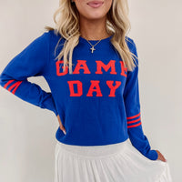 Gameday Sweater - Blue/Orange