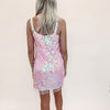 Pink Iridescent Disc Dress