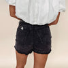 Belted Rhinestone Shorts