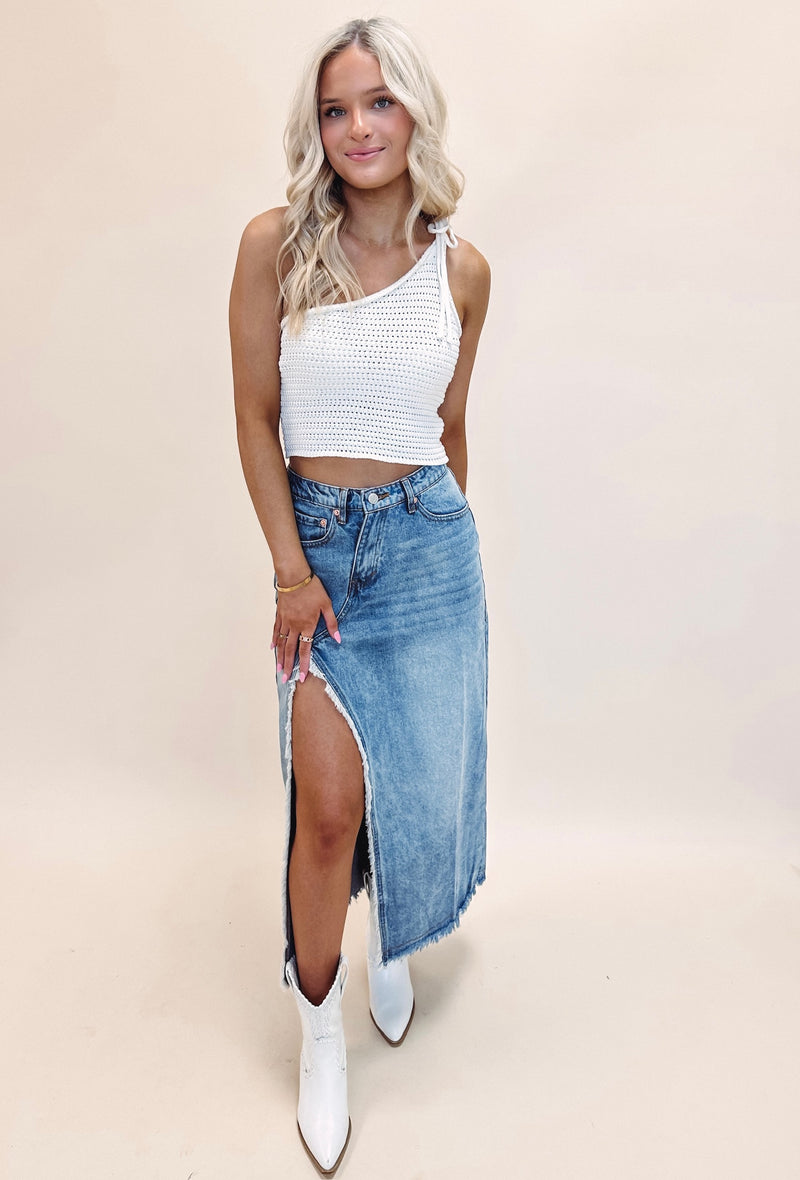 Denim Skirt