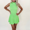 Sandra Lime Dress