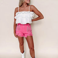 Hanna Ruffle Top