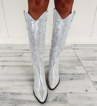 Urson Boots - Silver Pearl