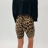 Cheetah Print Biker Shorts