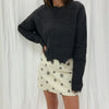 Cord Star Mini Skirt