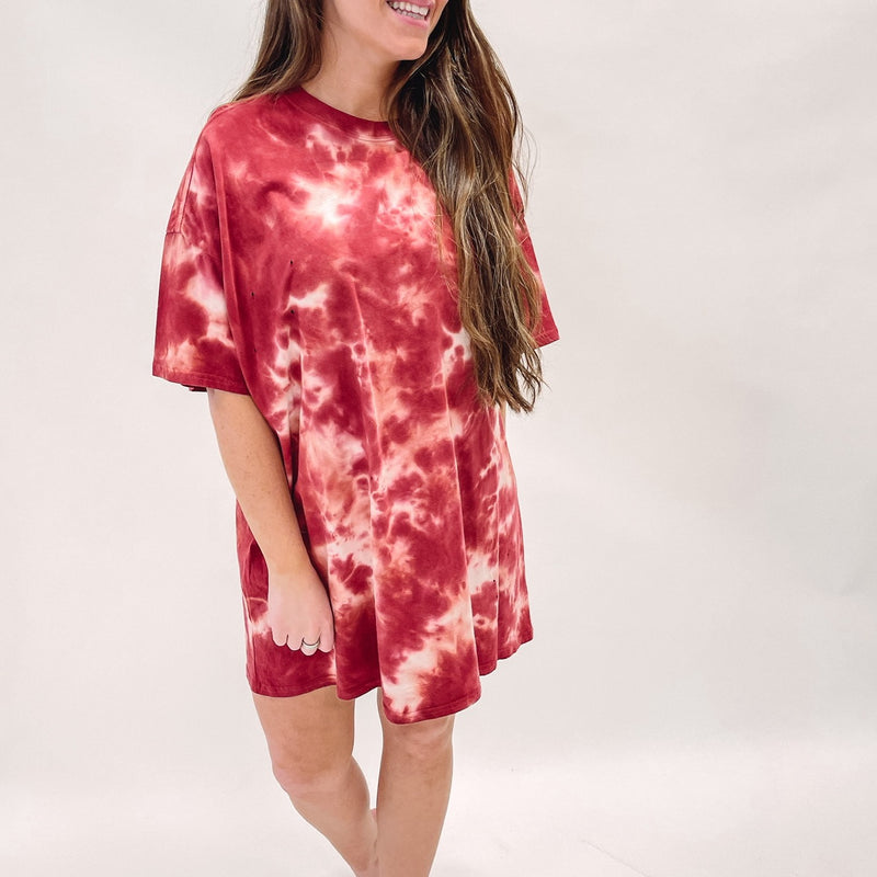 Tie Dye T-Shirt Dress