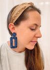 Statement Colored Bead Earrings